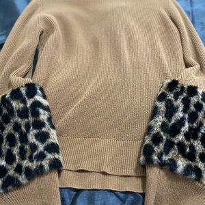 Michael Kors Brown Knit Sweater